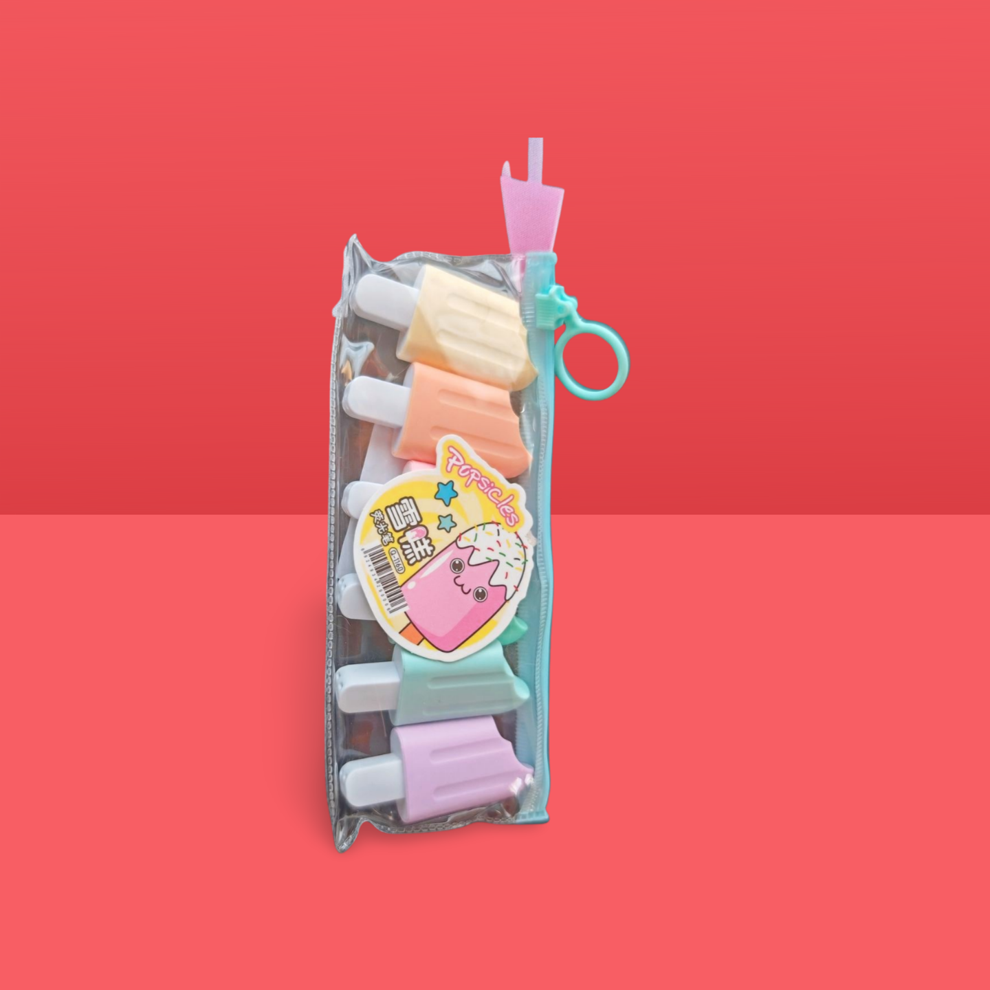 Novelty Popsicle Highlighter Set
