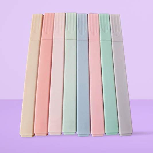 Pastel Highlighter Set (8 Pack)
